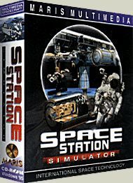 Front Cover for Space Station Simulator (Windows) (from the archived MARIS website)