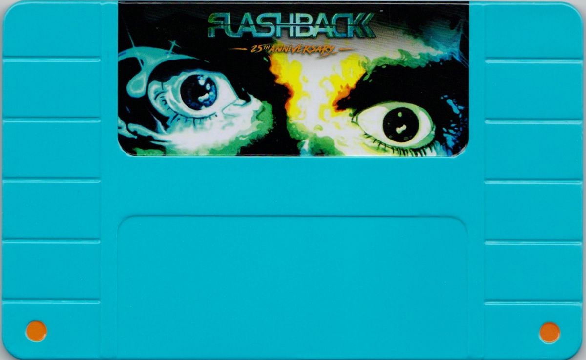 Extras for Flashback: 25th Anniversary (Collector's Edition) (Nintendo Switch): Steel Book - Front