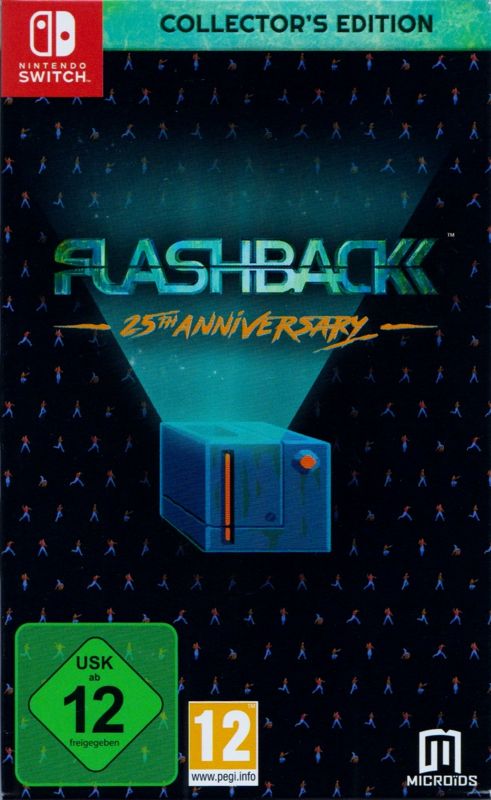 Front Cover for Flashback: 25th Anniversary (Collector's Edition) (Nintendo Switch)