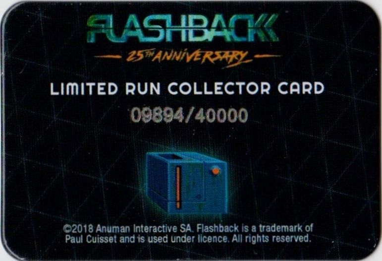 Flashback: 25th Anniversary (Collector's Edition) Cover Or Packaging ...