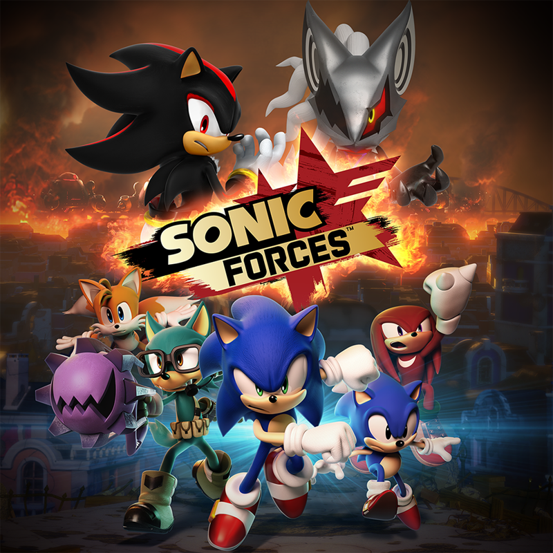 Front Cover for Sonic Forces (Digital Bonus Edition) (PlayStation 4) (download release)