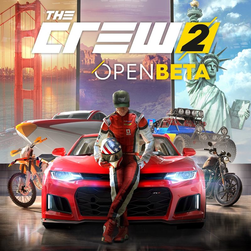 Front Cover for The Crew 2 (PlayStation 4) (Open Beta)