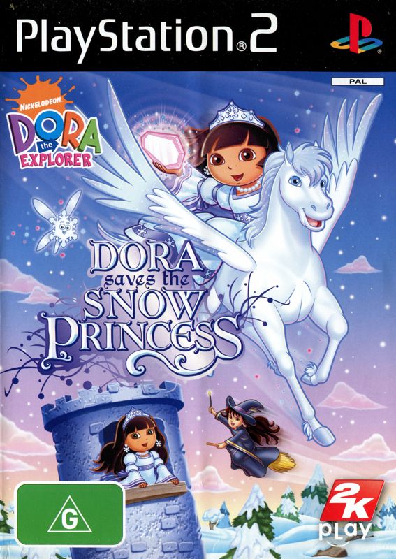 Front Cover for Dora the Explorer: Dora Saves the Snow Princess (PlayStation 2)
