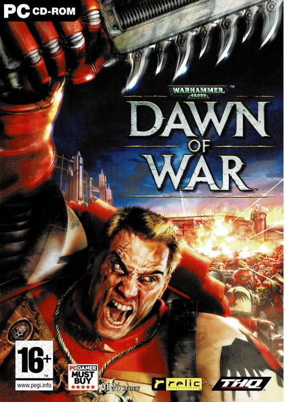 Front Cover for Warhammer 40,000: Dawn of War (Windows)