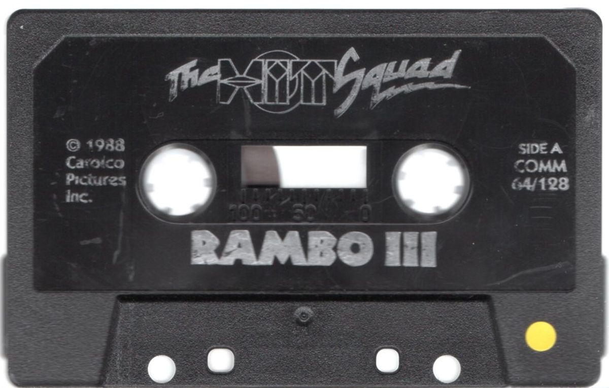 Media for Rambo III (Commodore 64) (Hit Squad Release)