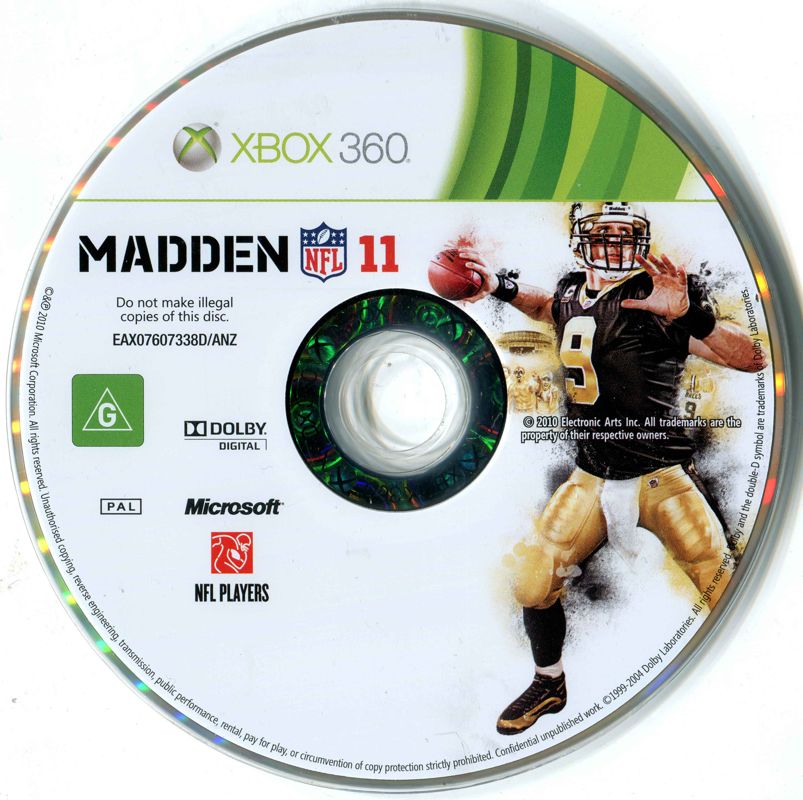 Media for Madden NFL 11 (Xbox 360)