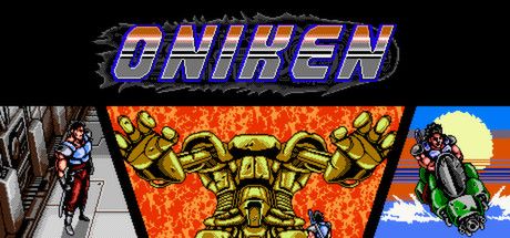 Front Cover for Oniken (Linux and Macintosh and Windows) (Steam release)
