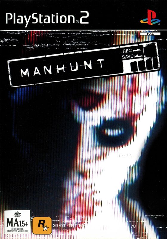 Front Cover for Manhunt (PlayStation 2)