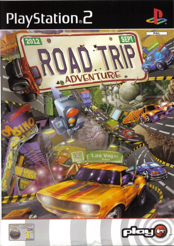 Front Cover for Road Trip (PlayStation 2) (Play It release)