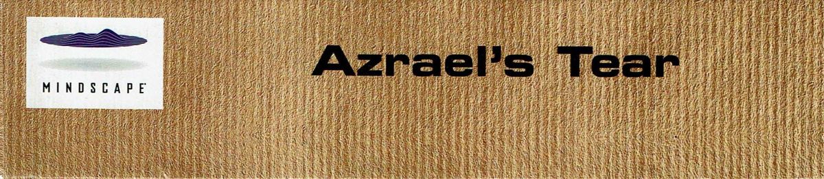 Spine/Sides for Azrael's Tear (DOS) (Cash & Carry Collection release): Top