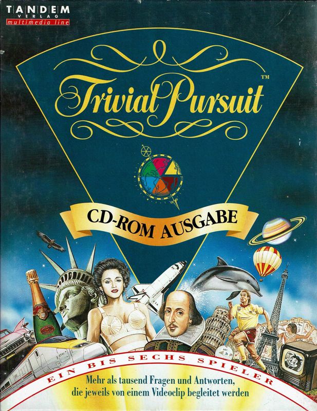 Front Cover for Trivial Pursuit: CD-ROM Edition (Windows) (Tandem Verlag release)