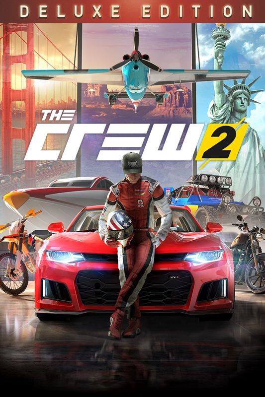 The Crew 2 (Deluxe Edition) cover or packaging material - MobyGames