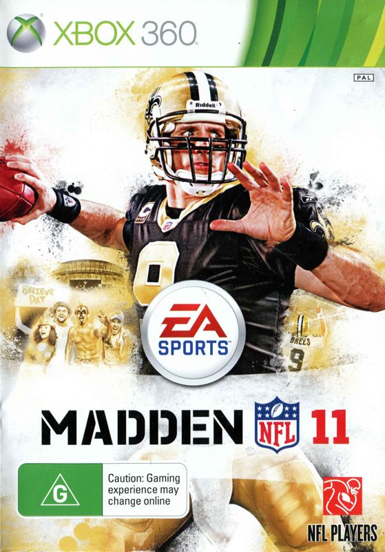 Front Cover for Madden NFL 11 (Xbox 360)