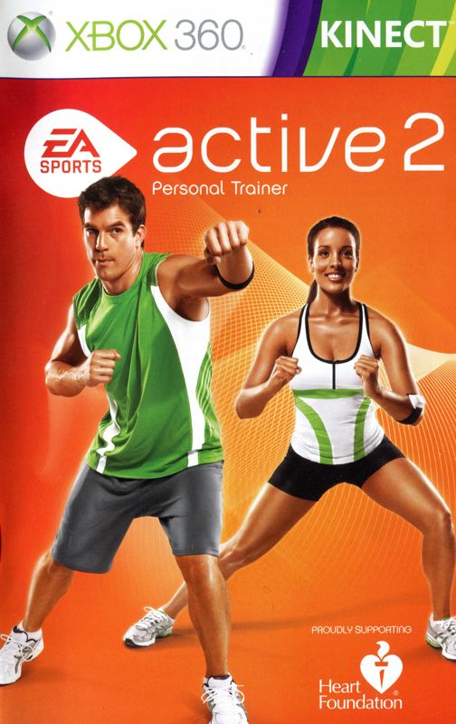 Manual for EA Sports Active 2 (Xbox 360): Front