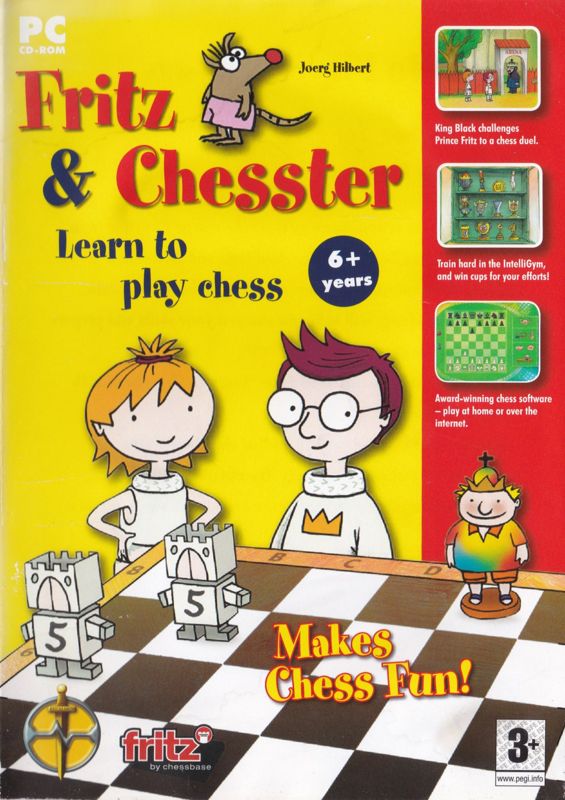 Front Cover for Learn to Play Chess with Fritz & Chesster (Windows)