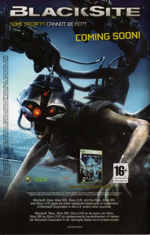 Manual for Stranglehold (Xbox 360): Back