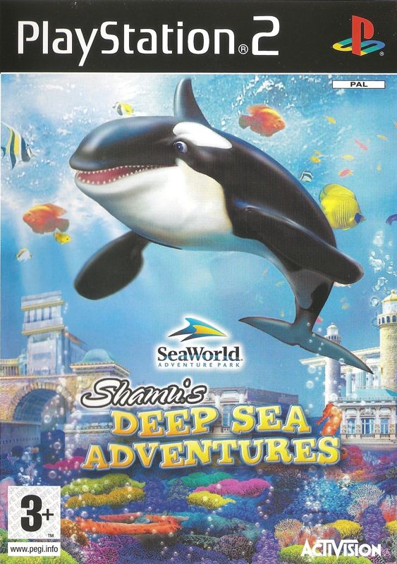 Front Cover for Shamu's Deep Sea Adventures (PlayStation 2)