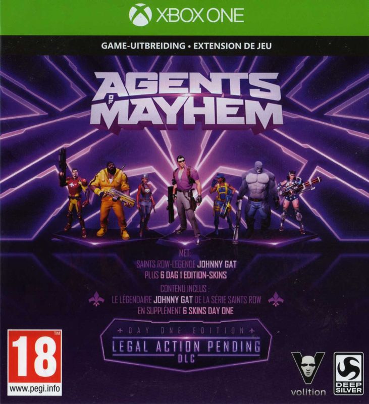 Other for Agents of Mayhem: Day One Edition (Xbox One): DLC voucher - front