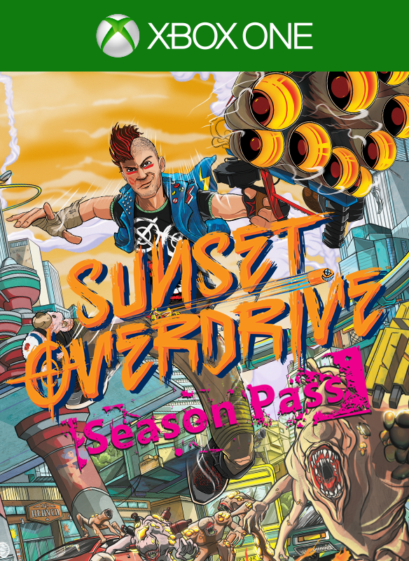 Sunset Overdrive (Deluxe Edition) cover or packaging material - MobyGames