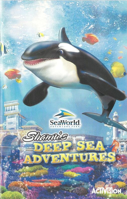 Shamu's Deep Sea Adventures cover or packaging material - MobyGames