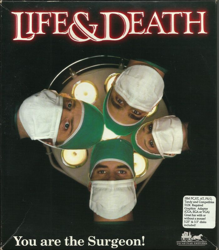Front Cover for Life & Death (DOS) (Dual Media Release)