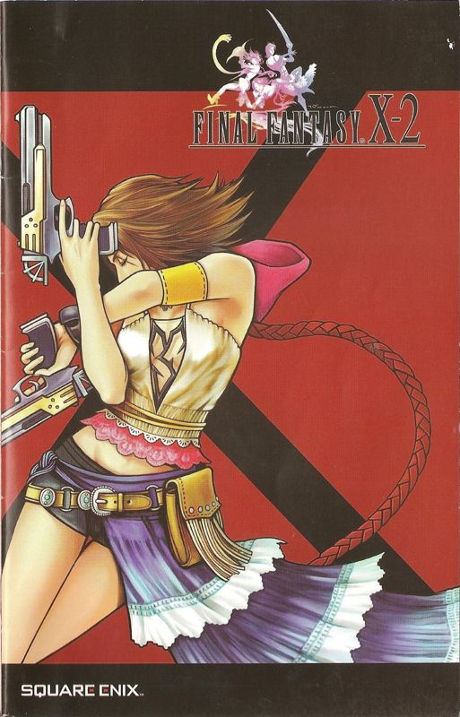 Manual for Final Fantasy X-2 (PlayStation 2): Front