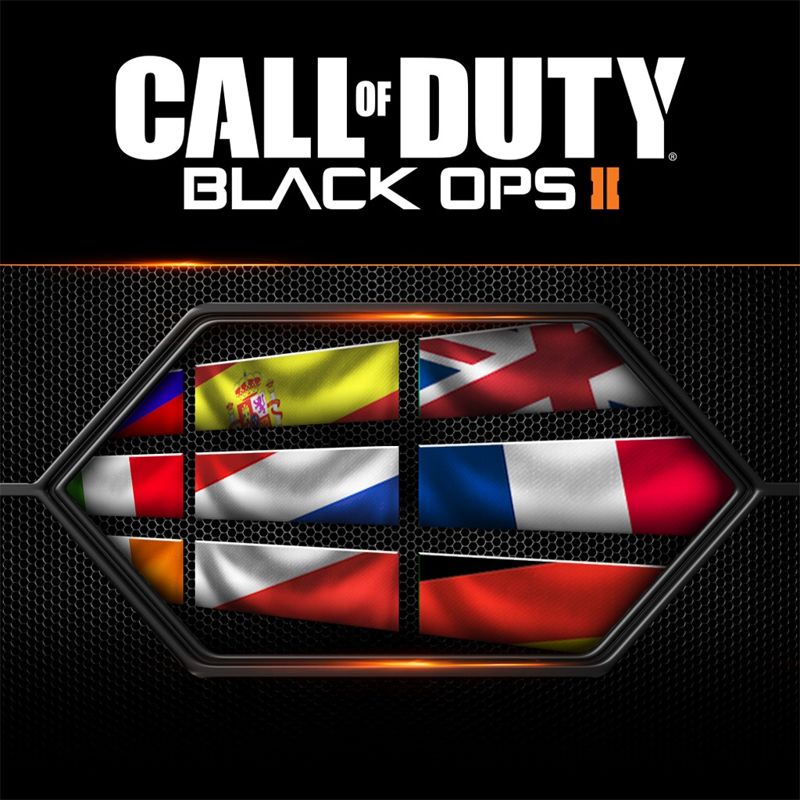 Front Cover for Call of Duty: Black Ops II - European Flags of the World Calling Card Pack (PlayStation 3) (PSN (SEN) release)