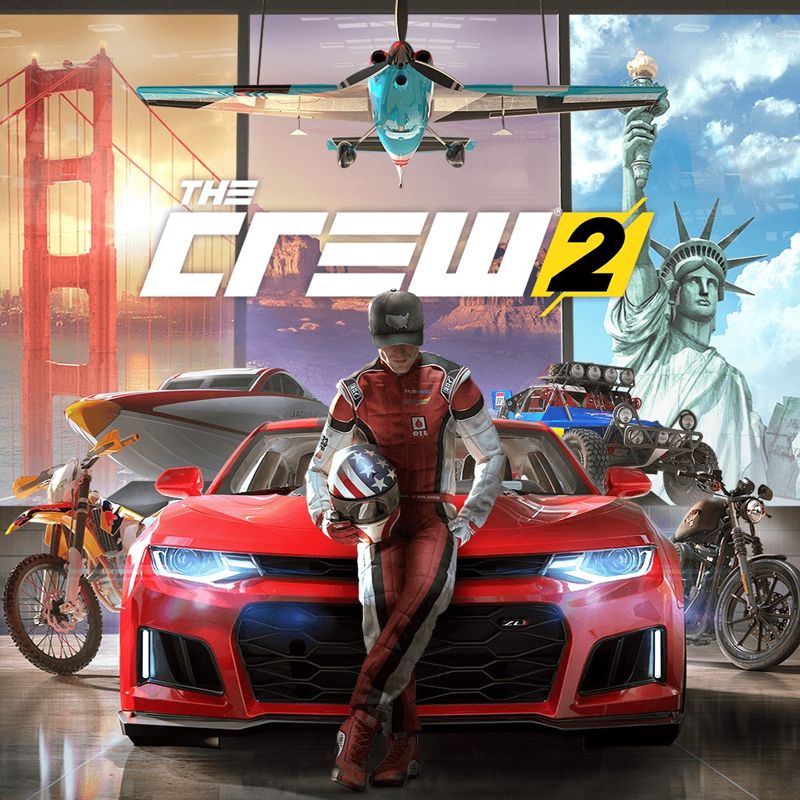 Front Cover for The Crew 2 (PlayStation 4) (download release)