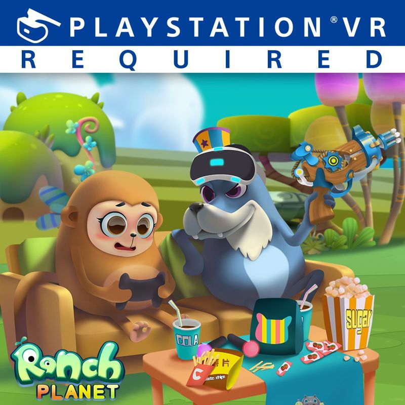 Front Cover for Ranch Planet (PlayStation 4) (download release)