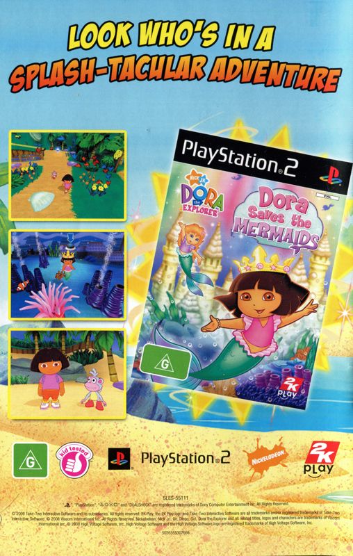 Manual for Go, Diego, Go! Safari Rescue (PlayStation 2): Back