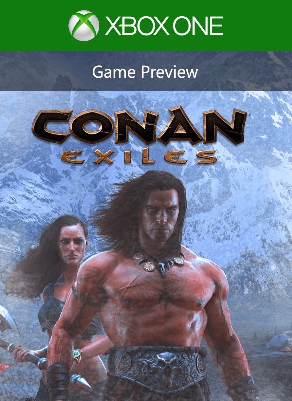 Front Cover for Conan: Exiles (Xbox One) (Game Preview release): 1st version