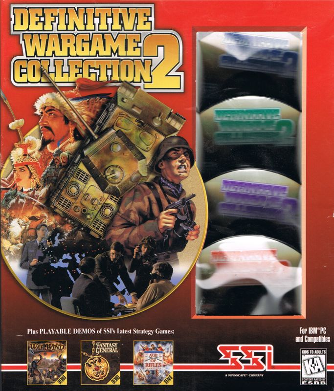 Front Cover for Definitive Wargame Collection 2 (DOS)