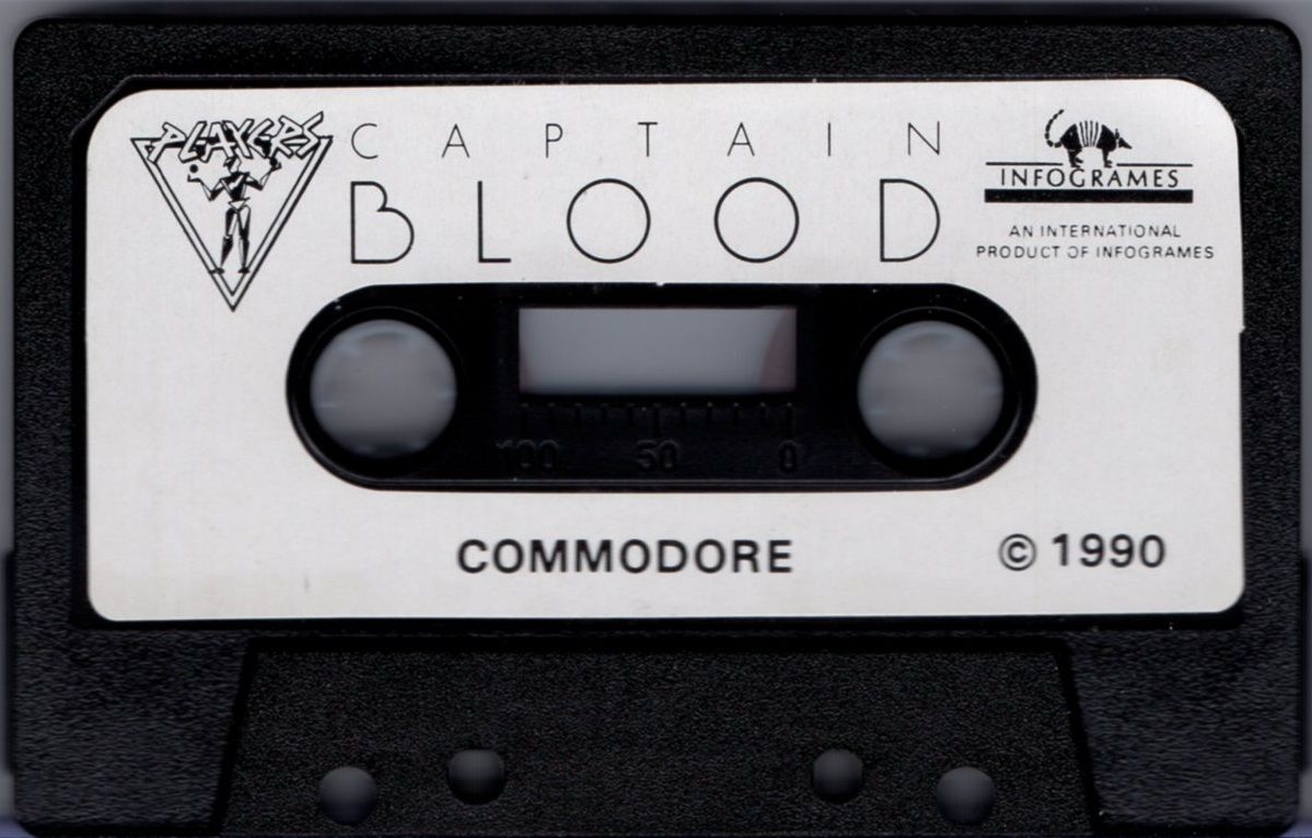Media for Captain Blood (Commodore 64) (Budget re-release)