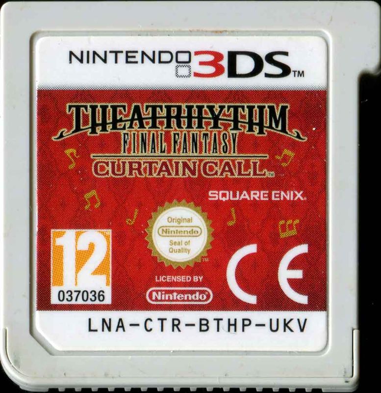 Media for Theatrhythm: Final Fantasy - Curtain Call (Nintendo 3DS): Front