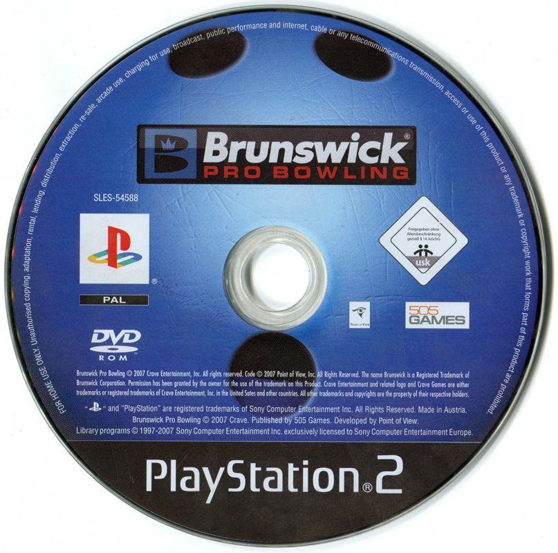Media for Brunswick Pro Bowling (PlayStation 2)