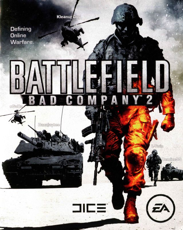 Manual for Battlefield: Bad Company 2 (Limited Edition) (PlayStation 3): Front