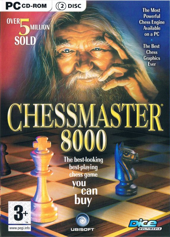 Chessmaster 9000 PC CD-Rom 2 CDs