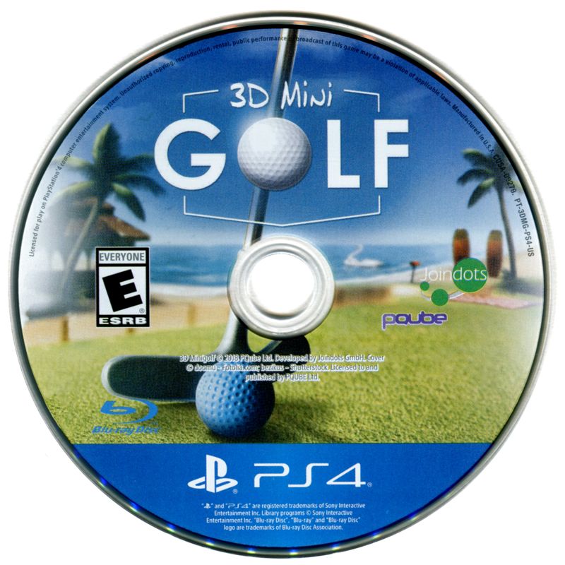 Media for 3D Mini Golf (PlayStation 4)