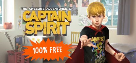Front Cover for The Awesome Adventures of Captain Spirit (Windows) (Steam release): Updated cover (English)