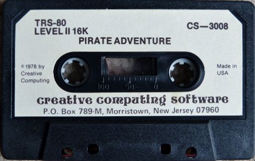 Media for Pirate Adventure (TRS-80)