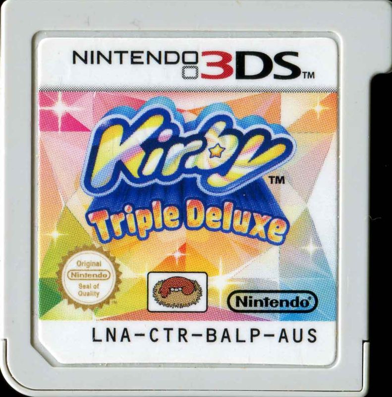 Media for Kirby: Triple Deluxe (Nintendo 3DS): Front