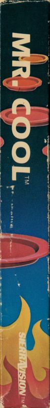 Spine/Sides for Mr. Cool (Commodore 64): left