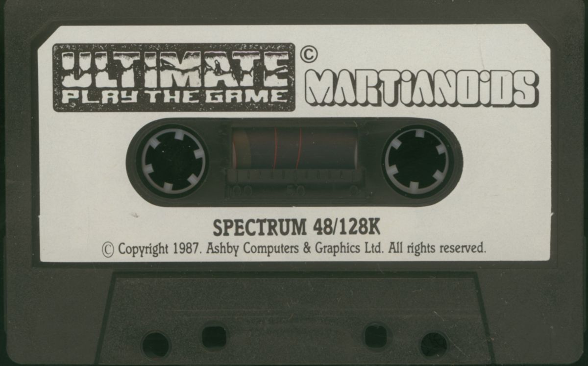 Media for Martianoids (ZX Spectrum)
