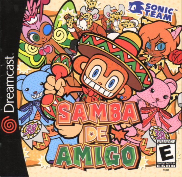 Front Cover for Samba De Amigo (Dreamcast)
