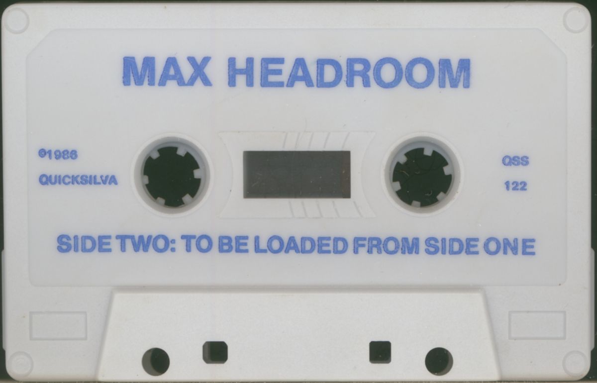 Media for Max Headroom (ZX Spectrum)