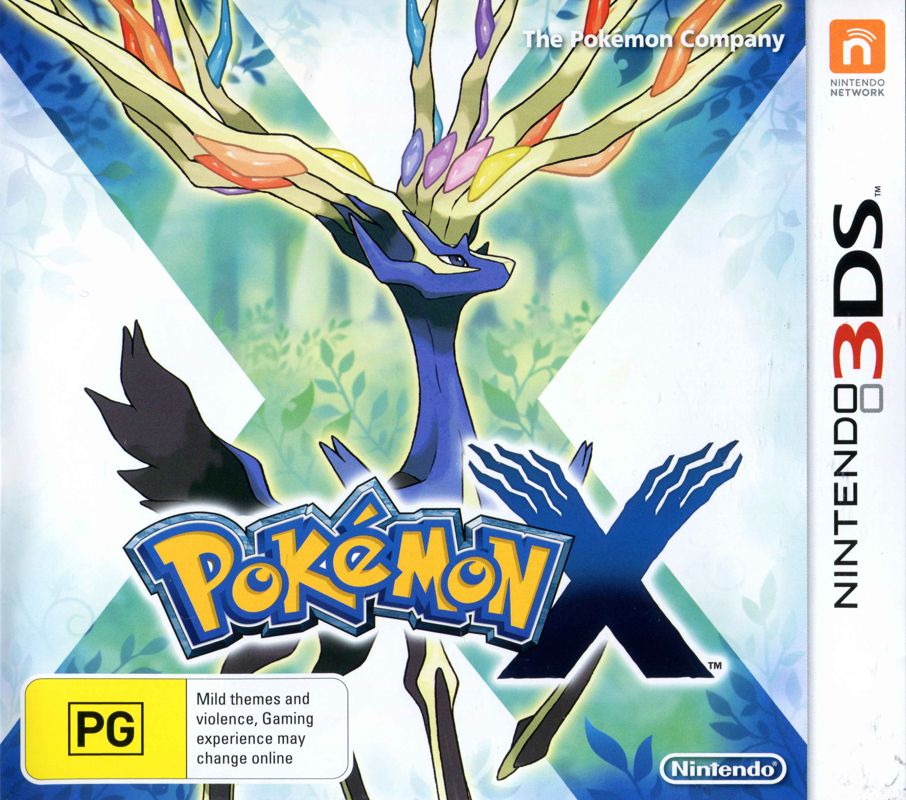 Pokémon X cover or packaging material MobyGames