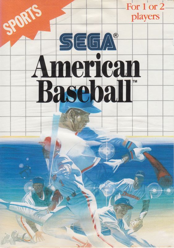 Front Cover for Reggie Jackson Baseball (SEGA Master System)