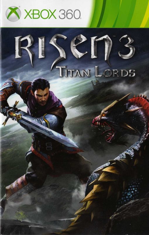 Manual for Risen 3: Titan Lords - Complete Edition (Xbox 360): Front