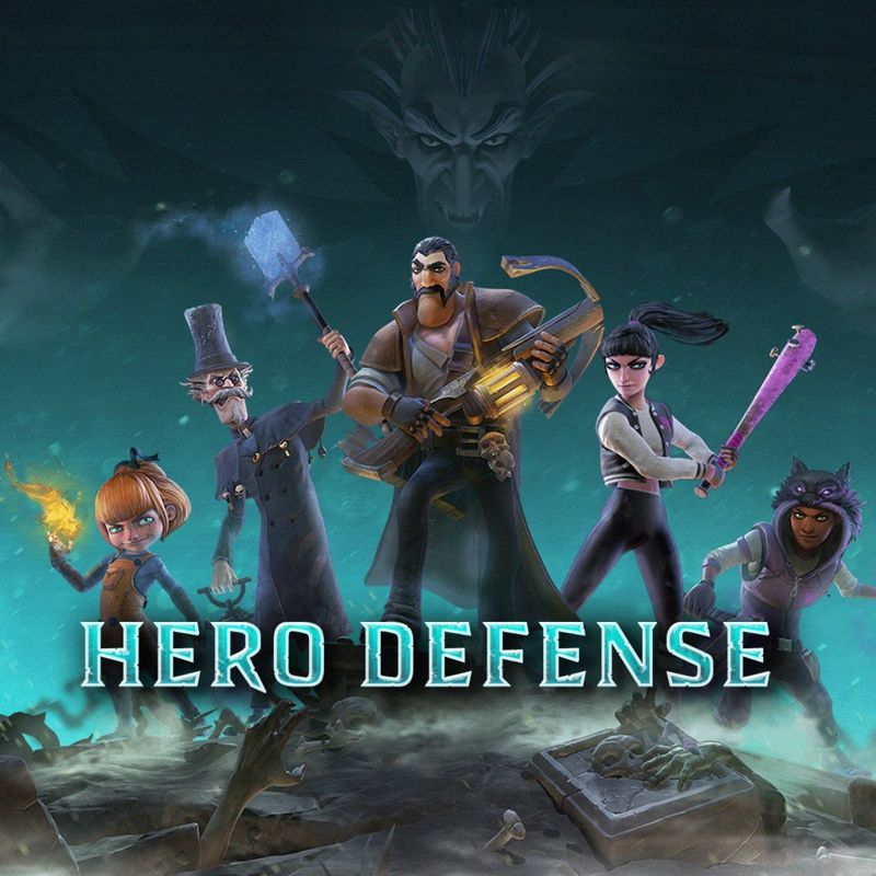 Front Cover for Hero Defense (PlayStation 4) (download release)