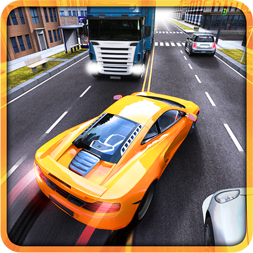 Front Cover for Race The Traffic (Android) (Google Play release)